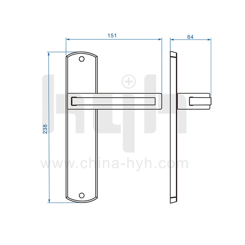 Special Design Reliable And High Security Zinc Alloy Steel Door Lock
